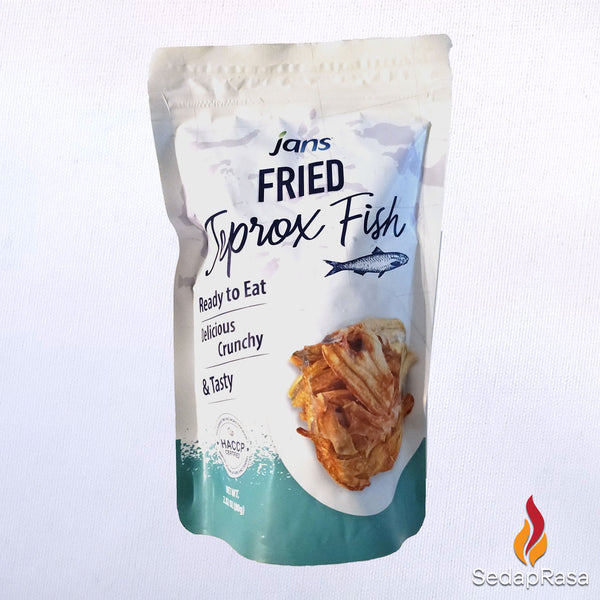 Masarap Fried Dried Jeprox Fish - (Ikan Asin Goreng)