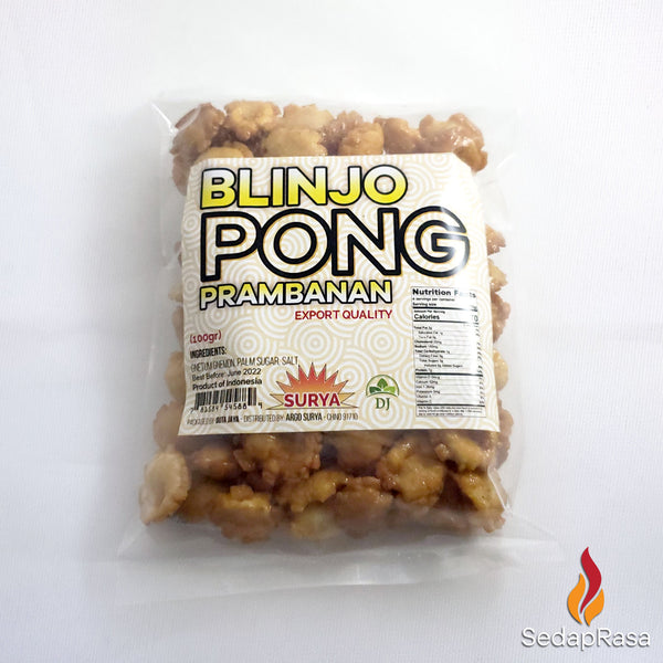 Blinjo Pong (Gnetum Gnemon Snacks)