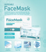 Face Mask Disposable (Defender) 50 pcs