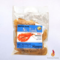 Krupuk Petis Udang Ny Tjiok (Shrimp Paste Crackers)