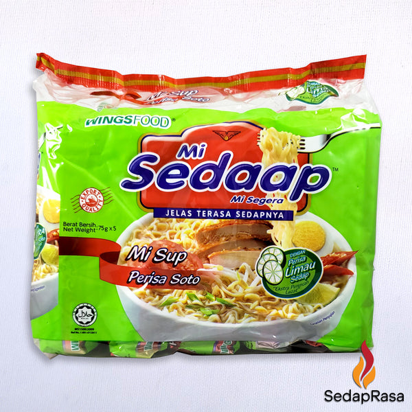 Mie Sedaap Rasa Soto - 5 packs (Mie Sedaap Instant Noodle - Soto Flavor)