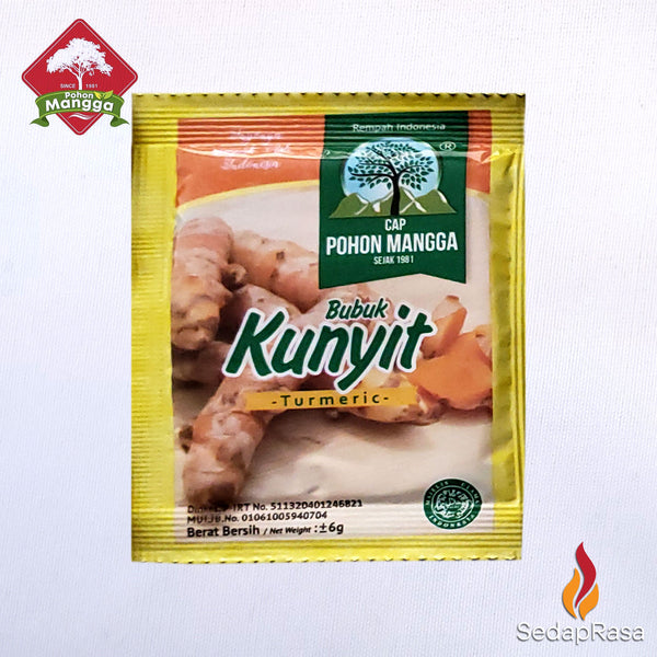 Bubuk Kunyit - Pohon Mangga (Turmeric Powder) - 3 packs