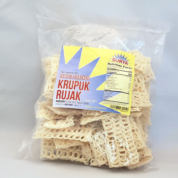 Krupuk Rujak Persegi (Surya - Square Tapioca Cracker)