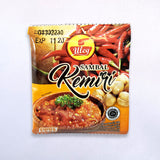 Sambal Kemiri Uleg - Finna Food (10 sachet)