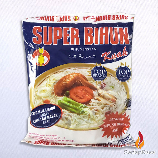 Super Bihun Kuah - 5 Packs - (Rice Noodle Chicken Soup Flavor)